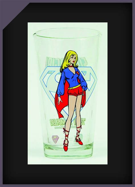 Supergirl Pint Glass Supergirl Pint Glass Dc Comics Shop