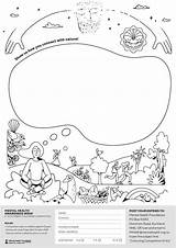 Colouring Competition Nz Mental Health Awareness Week Comp Mhaw Children Aged sketch template