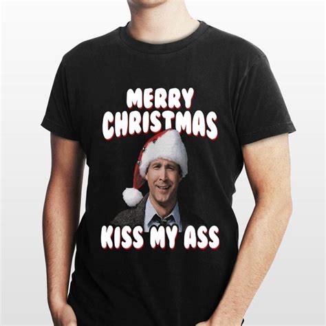 merry christmas kiss my ass clark griswold shirt hoodie
