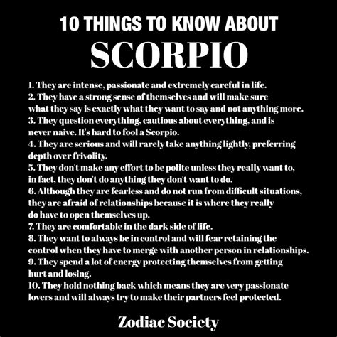 zodiacsociety      scorpio atzodiacsociety scorpio zodiac facts scorpio