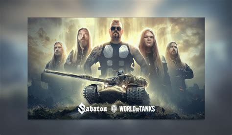 world  tanks partner  metal band sabaton news updates