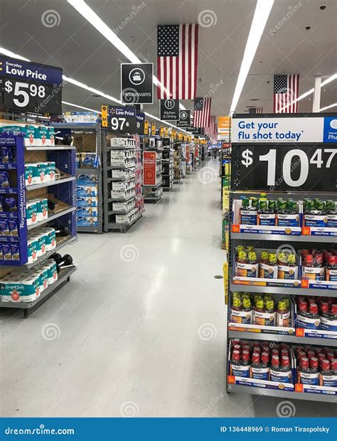 walmart store editorial stock image image  store