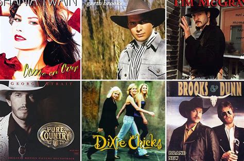 the 50 best selling country albums of all time