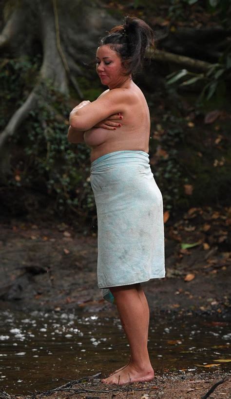 Homeless Lisa Appleton Strips Naked To Wash In The