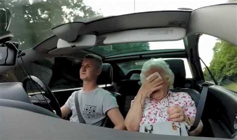 Grandson Surprises His Nan On Her Birthday In Tear Jerking