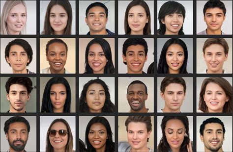 2 6 million fake faces ai generated people may be the future of the