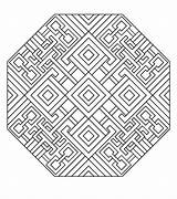 Coloring Pages Deco Geometric Mandala Choose Board Book Printable Sheets sketch template