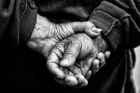 le mani dell agricoltore dell uomo anziano che avevano lavorato duro fotografia stock immagine
