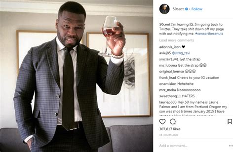 50 cent says he s leaving instagram over censorship of his