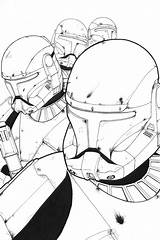Republic Wars Commandos Star Commando Clone Deviantart Trooper Squad Character Fan sketch template