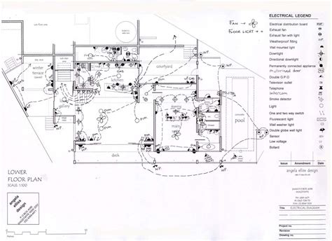 residential house wiring circuit diagram