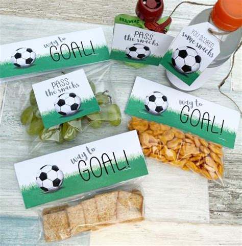 soccer team snack ideas   printable artofit