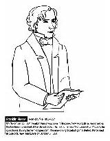 Coloring Pierce Franklin President Crayola Pages sketch template