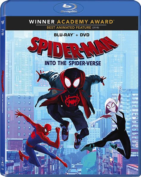spider man   spider verse blu ray amazonca dvd
