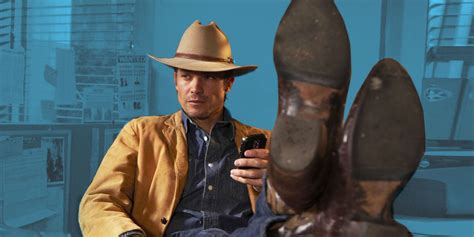 raylan givens on justified is an sob cast members pay tribute to timothy olyphant s character