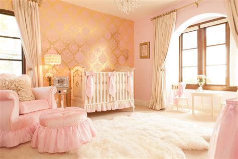 pink nurseries  babys rooms popsugar moms