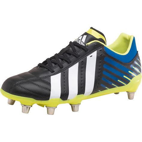 buy adidas mens regulate kakari sg rugby boots blackwhiteblue beauty