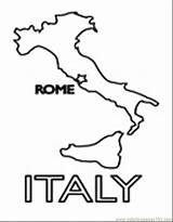 Coloring Italy Pages Italian Rome Printable Map Flag Kids Color Colouring Sheets Roman Countries Worksheets Print Popular Book Choose Board sketch template