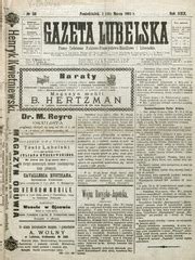 gazeta lubelska pismo rolniczo przemyslowo handlowe  literackie
