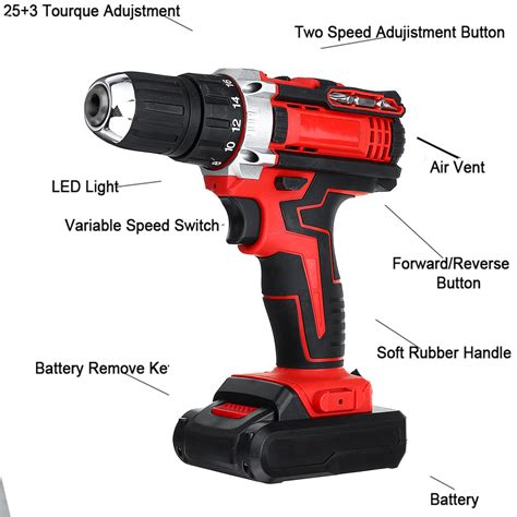 hz electric drill  gear torque power drills forwardreverse