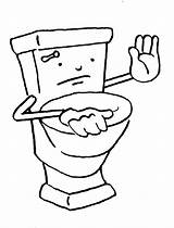 Clipart Flush Toilet Bathroom Do Cliparts Funny Flushing Flushed Septic Maintenance Down Noble Clip Clipground Things Please Don Calm Keep sketch template
