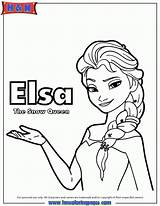 Coloring Frozen Olaf Sister Annas Hmcoloringpages Coloringhome sketch template