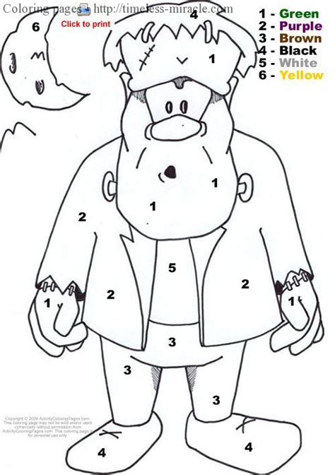 coloring page color  number timeless miraclecom