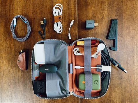 create  perfect tech travel bag  accessories   device