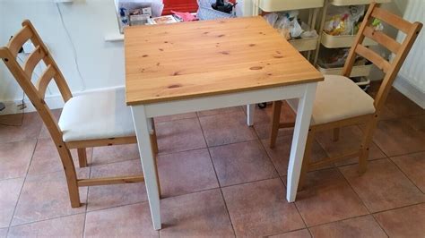 ikea lerhamn small dining table   chairs  altrincham