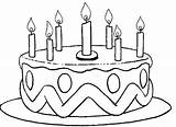 Mewarnai Kue Ulang Tahun Colorir Tk Bolos Candles Desenhos Kek Paud Hari Jadi Kumpulan Mewarna Galeri Sila sketch template