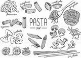 Pasta Vector Drawings Coloring Visit Draw Related Easy Illustration Pages sketch template