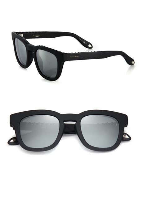 givenchy 48mm wayfarer sunglasses in black for men lyst