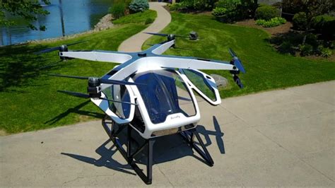 huge  seater drone aims  reinvent  helicopter youtube