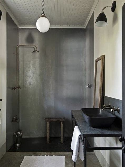 45 Trendy And Chic Industrial Bathroom Vanity Ideas - DigsDigs
