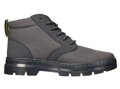dr martens synthetic bonny ii tract grey brodergrey oz canvas boots  gray  men lyst