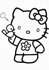Kitty Hello Coloring Pages Kids Printable Color Print Drawings Easter Adorable Colouring Sheets Clipart Choose Board Library Bestcoloringpagesforkids Popular sketch template