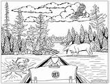 Wilderness Caribou Canoe Boundary Queticosuperior sketch template