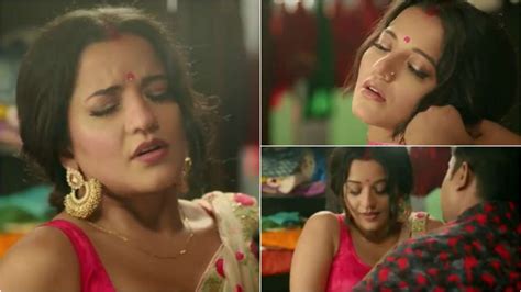 Watch Bhojpuri Actress Monalisa S Sensuous Expressions As