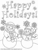 Colouring Christmascard Happyfamilyart Iq Solaris Hanukkah Keeffe Georgia sketch template