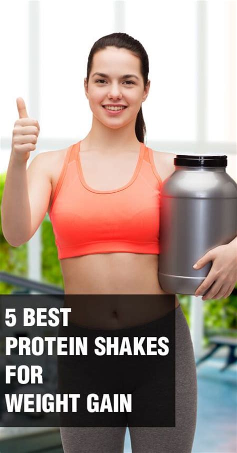 5 Best Protein Shakes For Weight Gain What S The The O