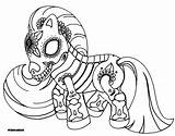Pages Coloring Pony Skele Wenchkin Yuccaflatsnm Color sketch template