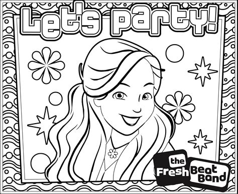 band coloring pages printable coloring pages