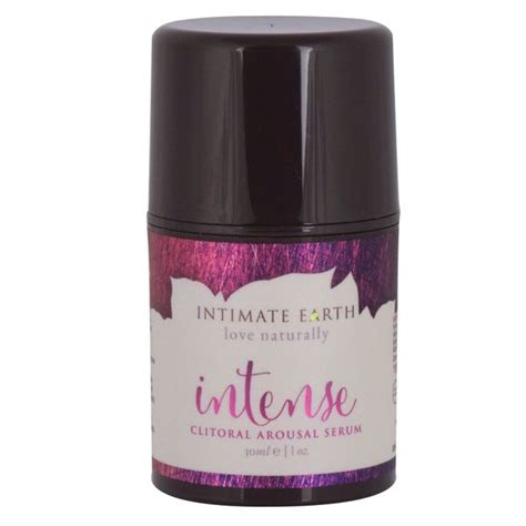 intimate earth intense clitoral arousal serum 1oz romance products