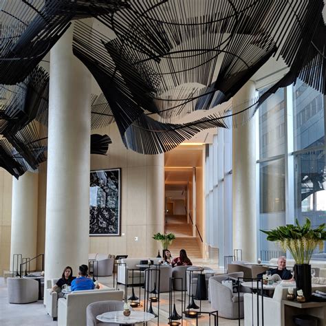 hotel review park hyatt bangkok park executive suite glacial poshness  art gallery living