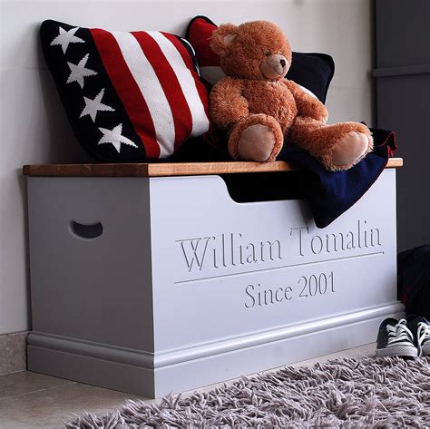 personalised toy box  storage chest  chatsworth cabinets notonthehighstreetcom
