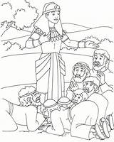 Coloring Pages Joseph Brothers His Bible Forgives Kids Crafts Sheets Story sketch template