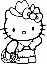 Coloring Pages Kitty Hello sketch template