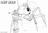Ant Coloring Pages Man His Kids Printable sketch template