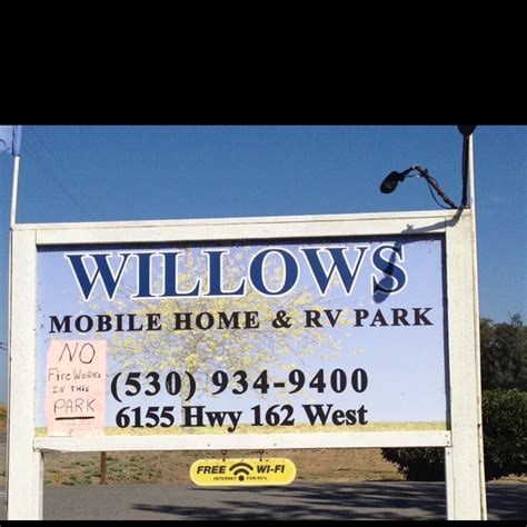 willows mobile home  rv park willows ca ev station