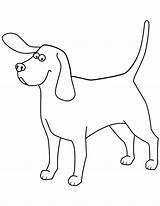 Cani Beagle Disegni Coloring Divertenti Simpatici Colorare Supercoloring Bambini sketch template